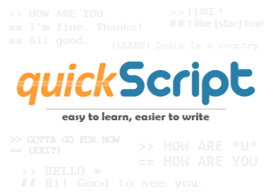 The QuickScript Project